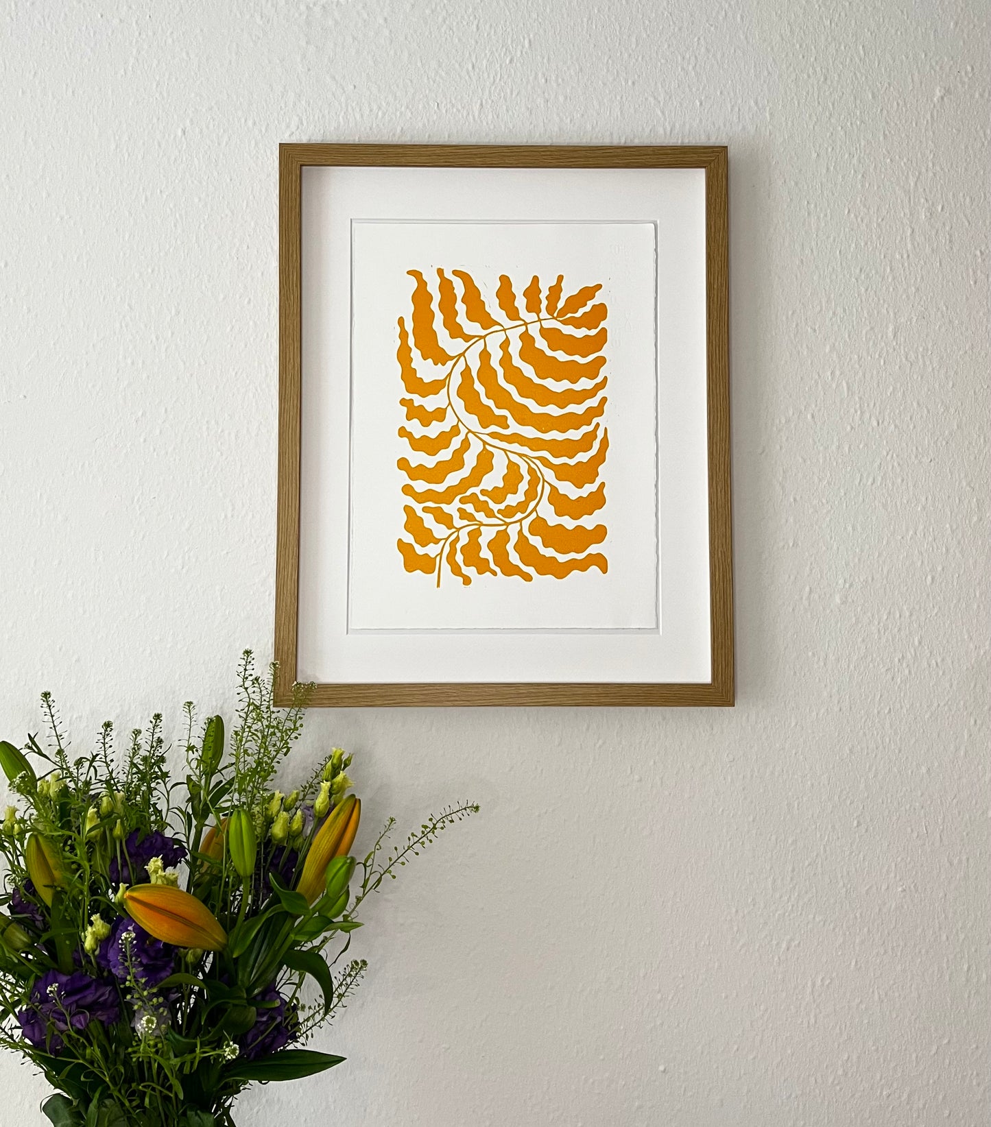 Bølgeblade Orange