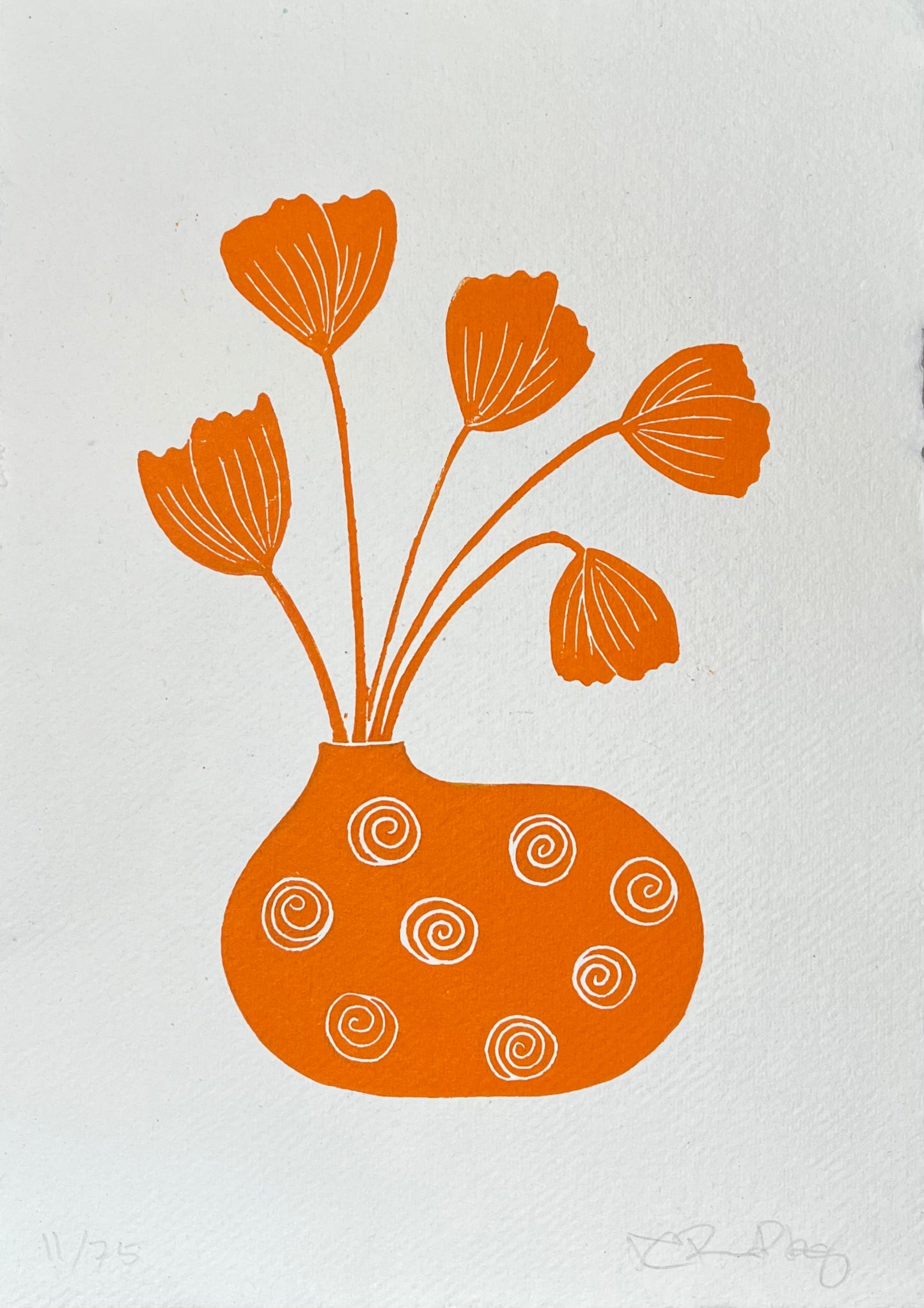 Lille Vase Orange
