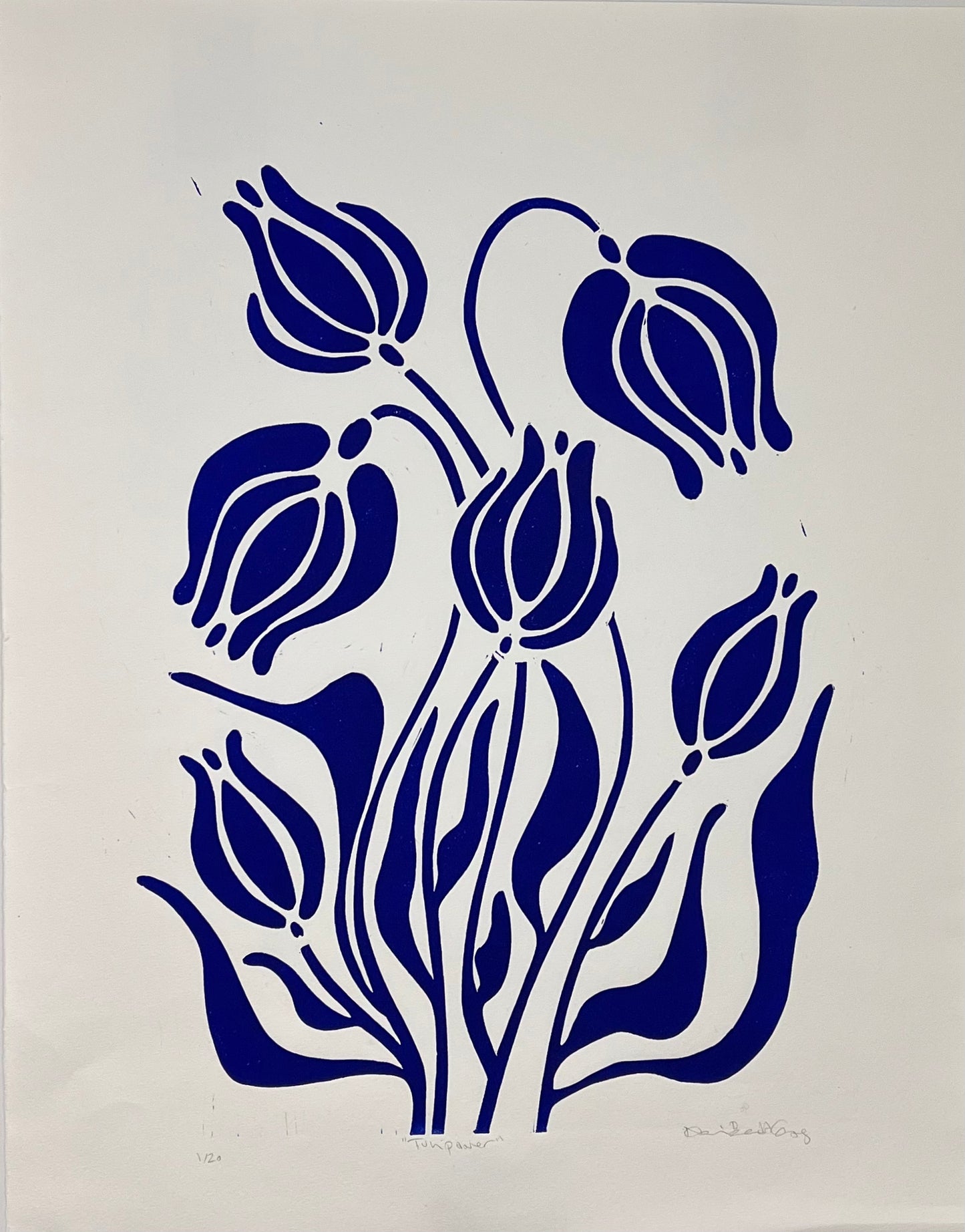 Tulipaner Ultramarinblå