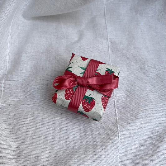 Jordbær Gaveindpakning