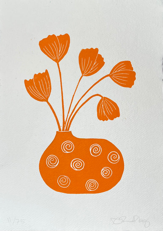 Lille Vase Orange