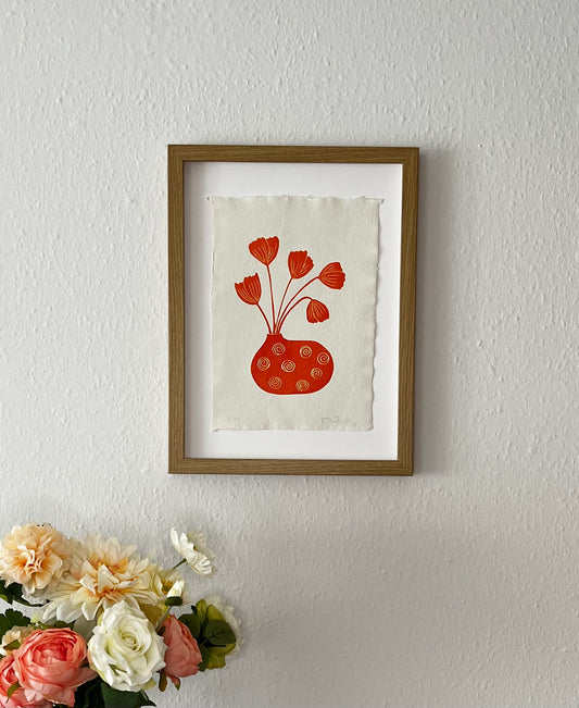 Lille Vase Orange