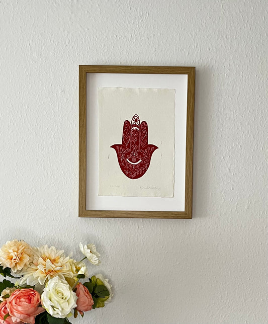Henna Hånd Rød